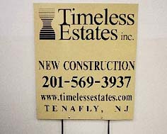 Real Estate/Yard/Campaign/Site Signs